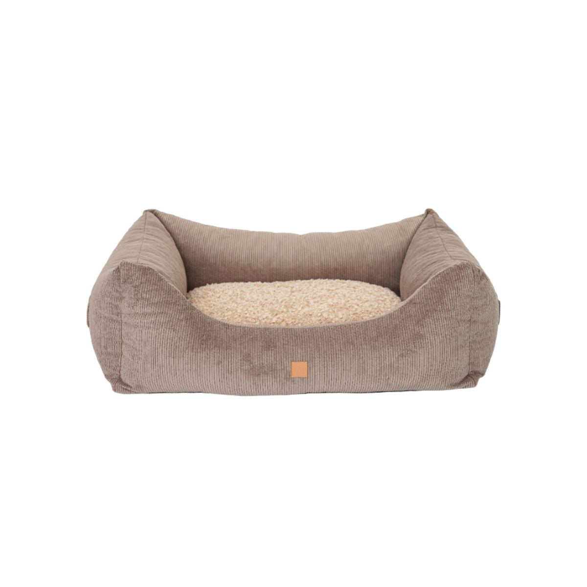 Dog bed in brown corduroy by PET & Co.